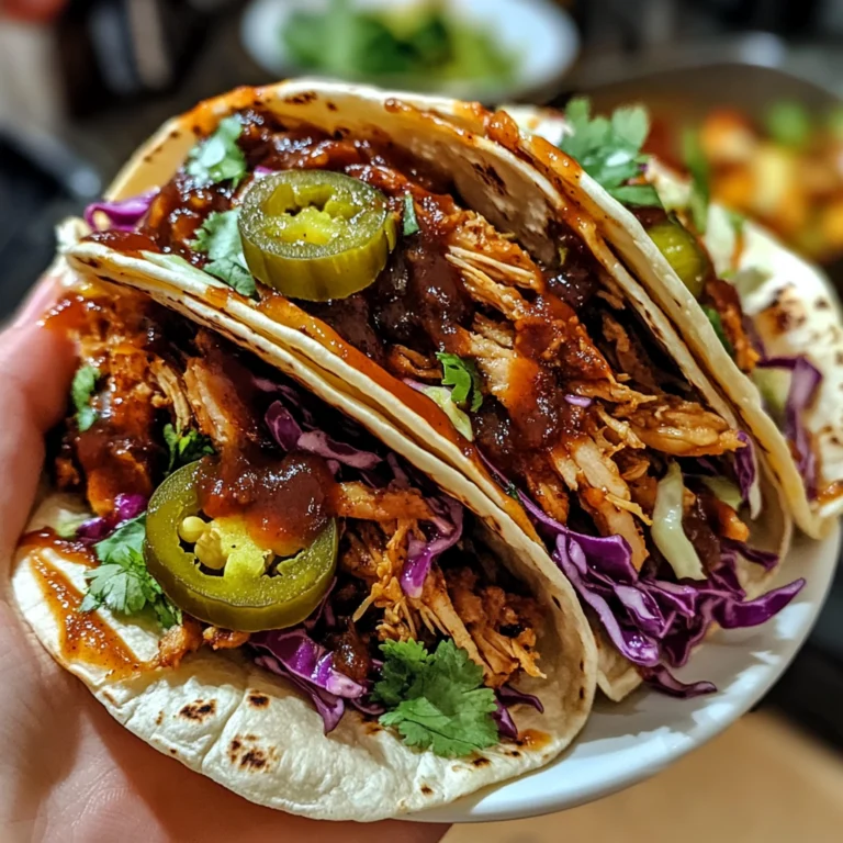 BBQ Pulled Jackfruit Tacos