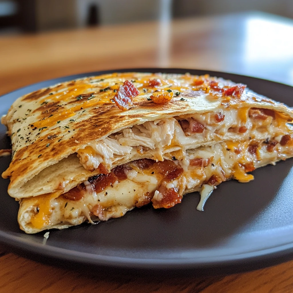 Bacon Ranch Quesadilla