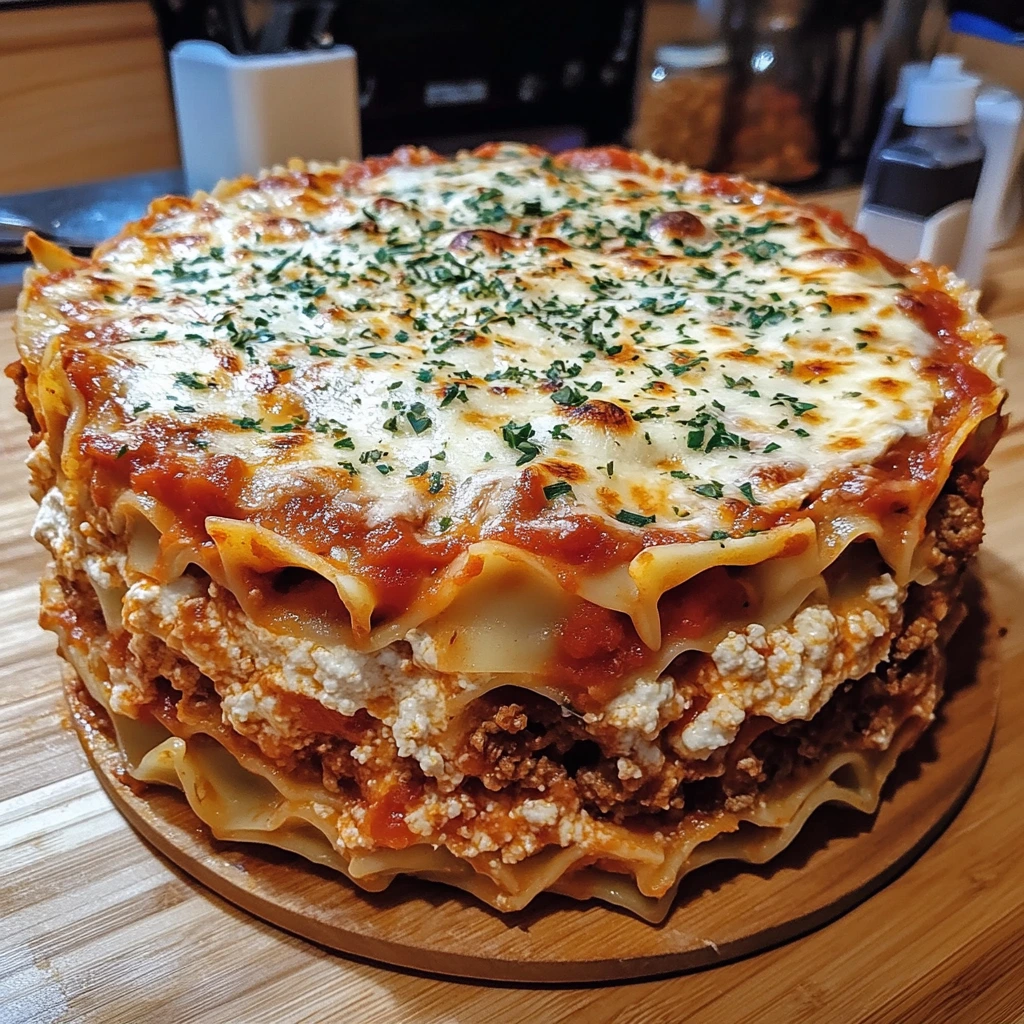 Cheesy Pasta Tower