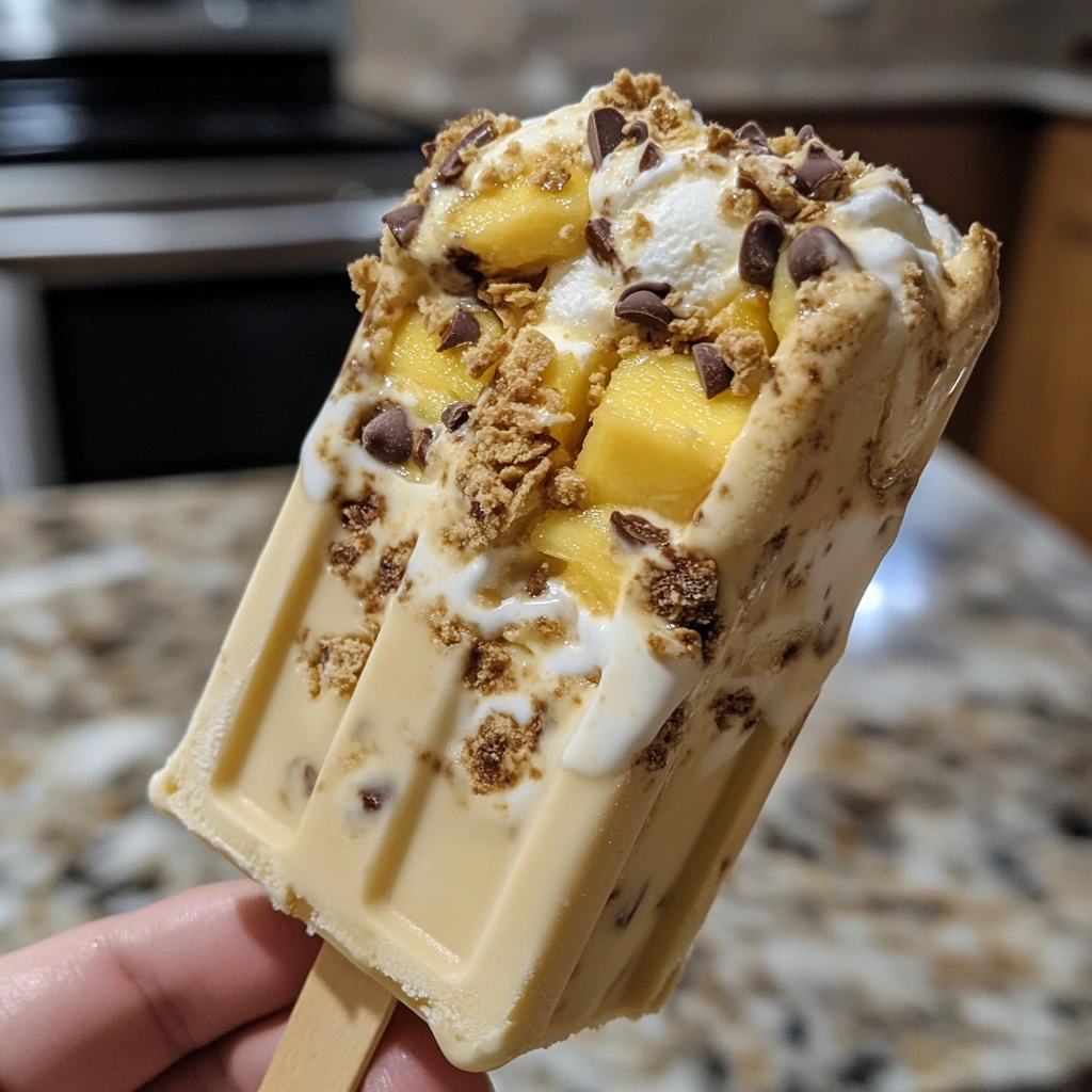 Mango S'mores Pops