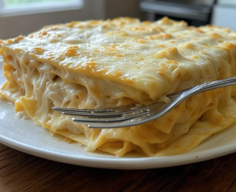 the Best Chicken Alfredo Lasagna